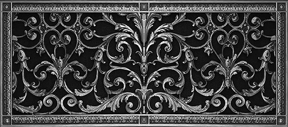 French Style-Louis XIV Grille:  Covers a 14"x30" Duct/Opening | Vent Cover