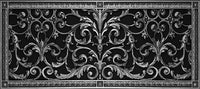 French Style-Louis XIV Grille:  Covers a 14"x30" Duct/Opening | Vent Cover