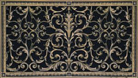 French Style-Louis XIV Grille:  Covers a 16"x30" Duct/Opening | Vent Cover