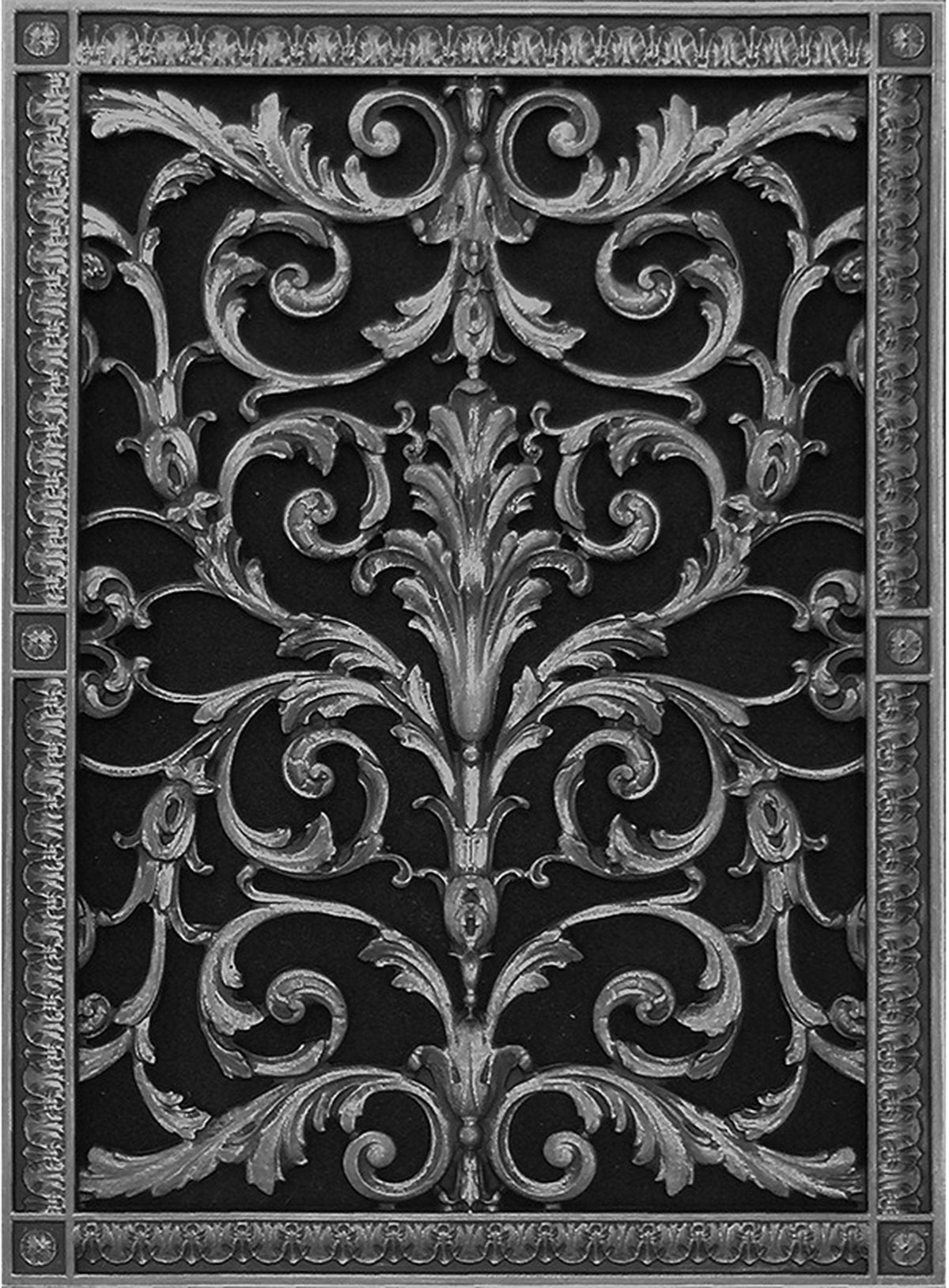 French Style-Louis XIV Grille:  Covers a 20" High x 14" Wide Duct/Opening | Vent Cover