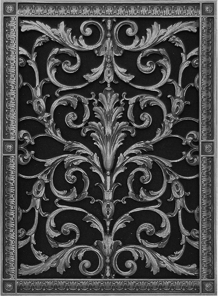 French Style-Louis XIV Grille:  Covers a 20" High x 14" Wide Duct/Opening | Vent Cover