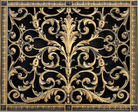 French Style-Louis XIV Grille:  Covers a 16"x20" Duct/Opening | Vent Cover