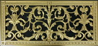 French Style-Louis XIV Grille:  Covers a 10"x24" Duct/Opening | Vent Cover