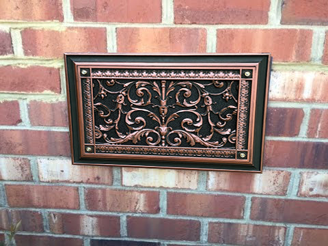 Foundation Vent - French Style Louis XIV | Crawlspace Vent