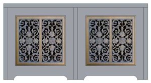 radiator cabinet grilles