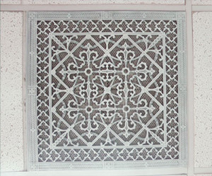 Arts and Crafts style T-Bar-Ceiling grilles