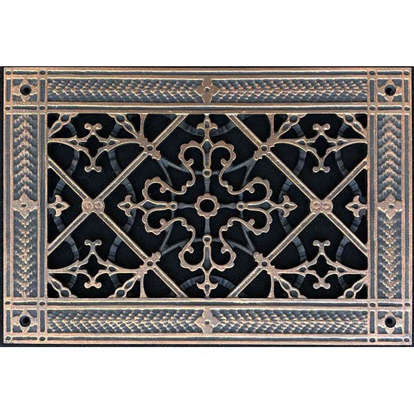 Decorative Vent Cover Craftsman Style Arts and Crafts Grille Covers a Duct 6"×10"