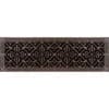 Decorative Grille Craftsman Style Arts and Crafts 8" x 30" in Rubbed Bronze Finish.