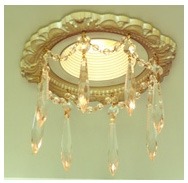 3-3/4″ Victorian Recessed Light Chandelier #RC-301-3ClearU