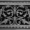 Louis XIV decorative grille in Pewter