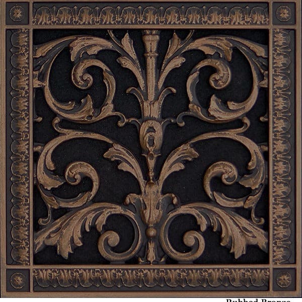 Decorative Vent Cover French Style Louis XIV Grille Covers Duct 10"×10"