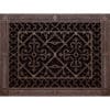 Arts and Crafts Style Decorative Grille 10x14 in Rubbed Bronze