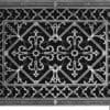 Arts and Crafts decorative vent cover in Nickel finish 14x20
