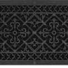 Arts and Crafts 14x24 decorative vent cover in Black finish