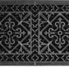 Arts and Crafts decorative vent cover 16x30 in Pewter finish