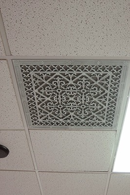 Decorative Suspended T-Bar Ceiling Grille #RR-209-SCI-2×2