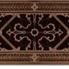 Arts and Crafts 4x12 decorative vent cover in rubbed bronze