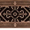 Arts and Crafts 4x14 decorative vent cover in Rubbed bronze finish