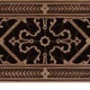 Arts and Crafts decorative vent cover 4x20 Rubbed Bronze finish