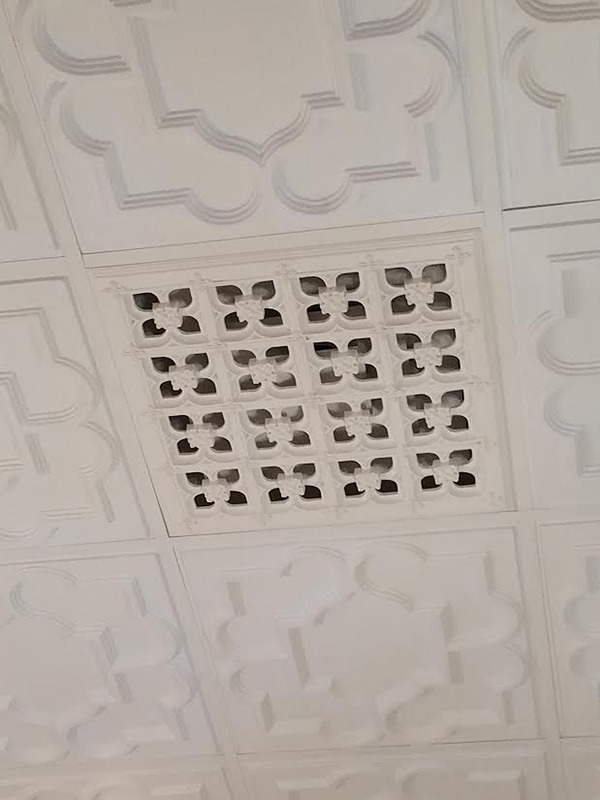 Gothic T-Bar Suspended Ceiling decorative grille