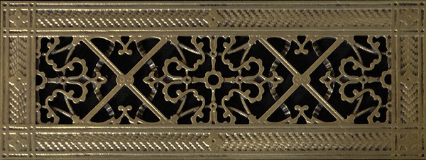 Decorative Vent Cover Craftsman Style Arts and Crafts Grille Covers A Duct Size 4"×14"