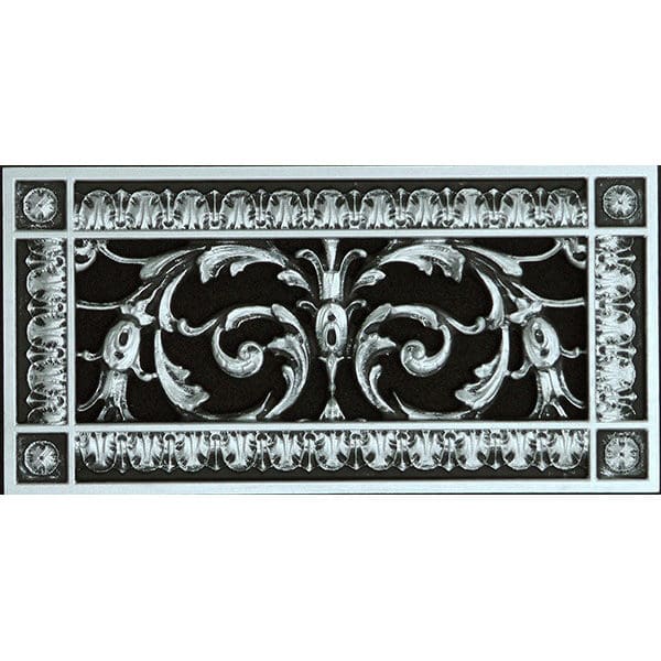 Decorative Vent Cover French Style Louis XIV Grille Covers Duct 4"×10"