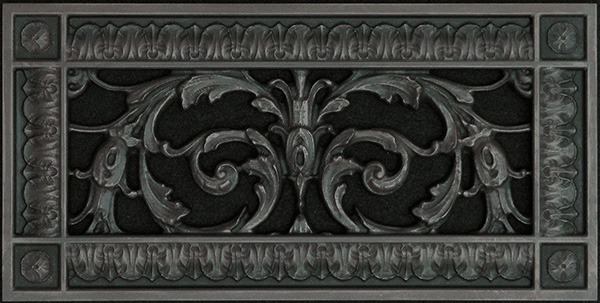 Louis XIV decorative grille in Old Wood Gold Finish