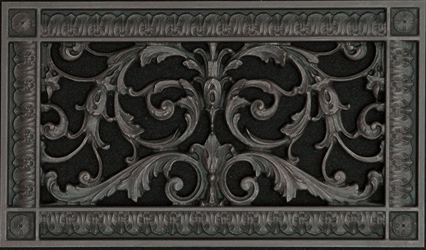 Decorative Vent Cover French Style Louis XIV Grille Covers Duct 6"×12"