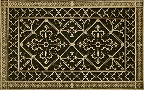 Decorative Vent Cover Craftsman Style Arts and Crafts Grille Covers Duct 12"×20"