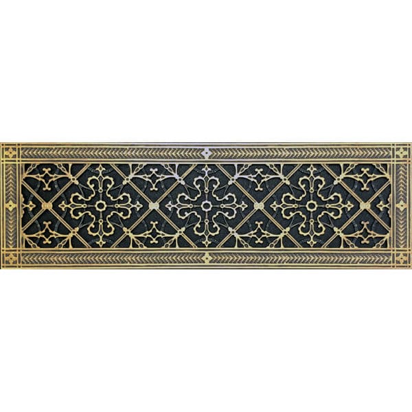 Radiator Cover Grille Craftsman Style Arts and Crafts Covers Opening 6" x 24"