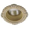 recessed light trim Victorian style in stone gold finish
