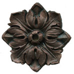 Rubbed Bronze Ornamentation Finish Sample