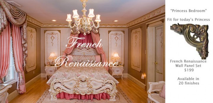 home decor using French Renaissance Style Wall Panels