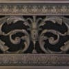 Louis XIV 4x8 decorative grille in Old Wood Gold