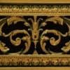 Louis XIV decorative grille in Antique Brass