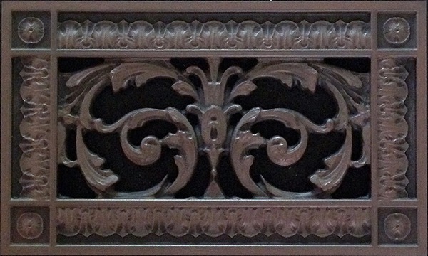 Louis XIV decorative grille in Old Wood