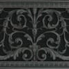 Louis XIV decorative vent cover in Old Wood Finish