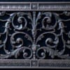 Louis XIV decorative grille in Old Wood finish