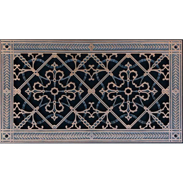 Decorative Vent Cover Craftsman Style Arts and Crafts Grille Covers Duct 8"x16"