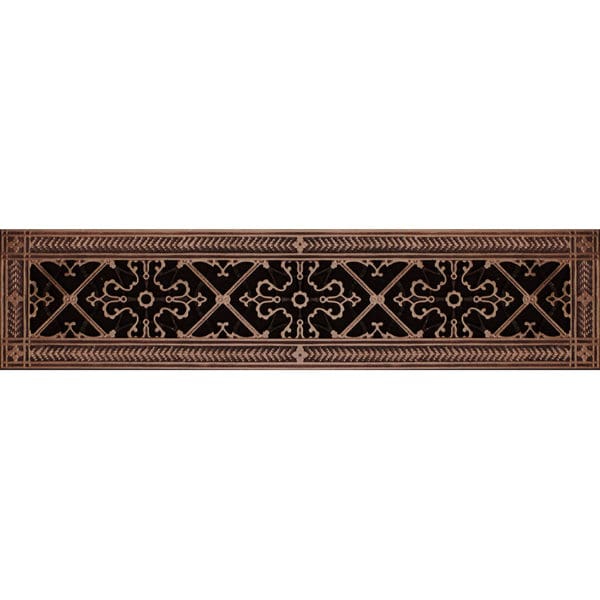Decorative Vent Cover Craftsman Style Arts and Crafts Grille Covers a Duct 4"×24"