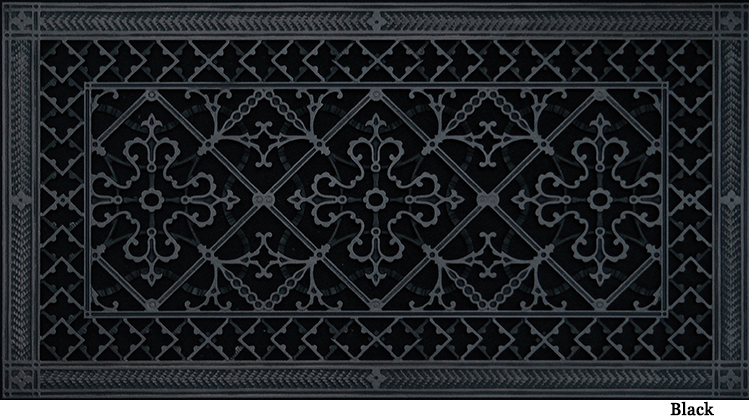 Decorative vent cover Arts and Crafts Style 14x30