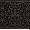 Louis XIV decorative grille 20x30 in Old Wood Finish