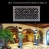 Grand Del Mar Lobby with Arts and Crafts Style 8" x 16" grilles