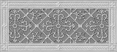 Decorative Vent Cover Craftsman Style Arts and Crafts Grille Covers a Duct 6"x16"