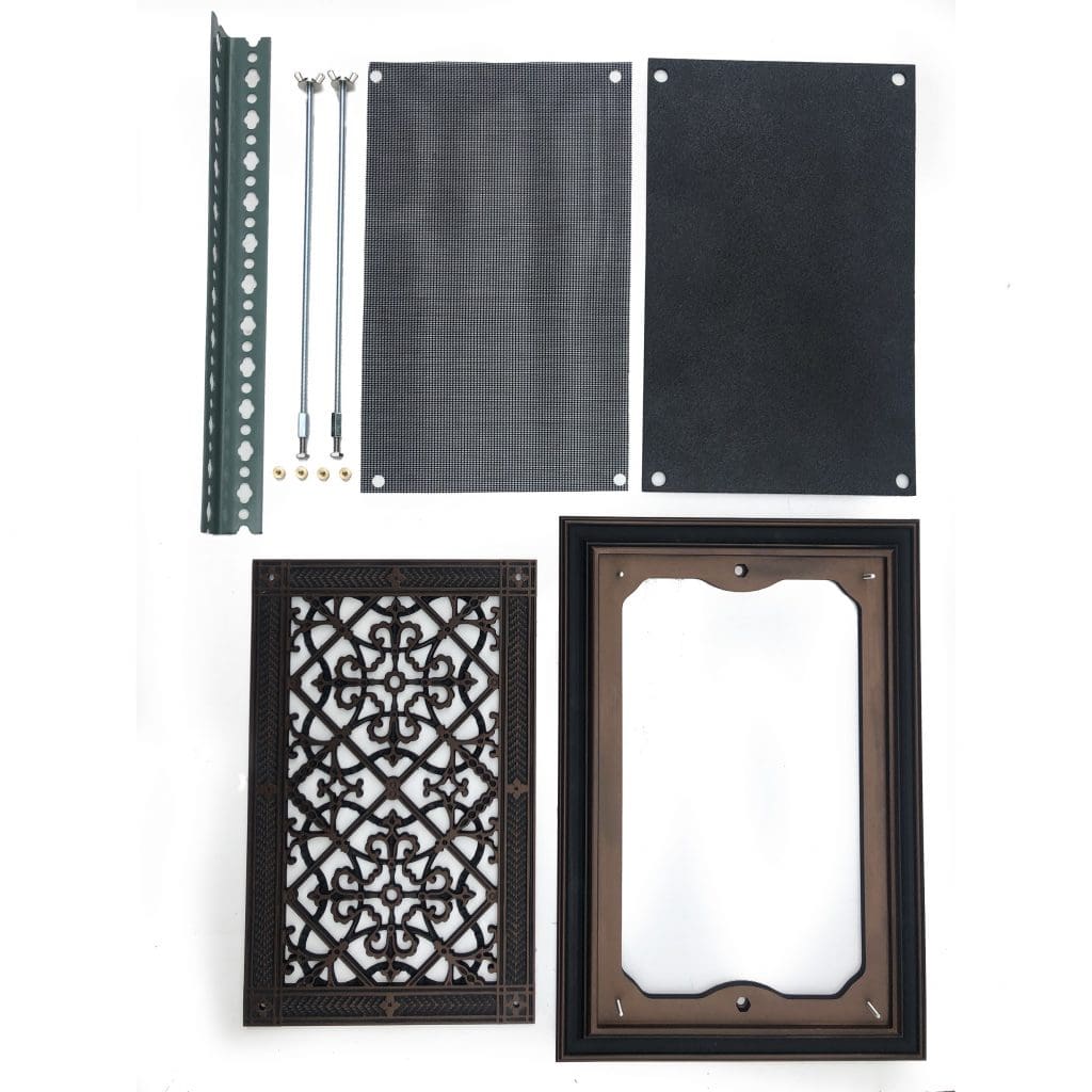 Foundation Grilles Crawl Space Vent Covers in Empire Style BeauxArts Classic Products