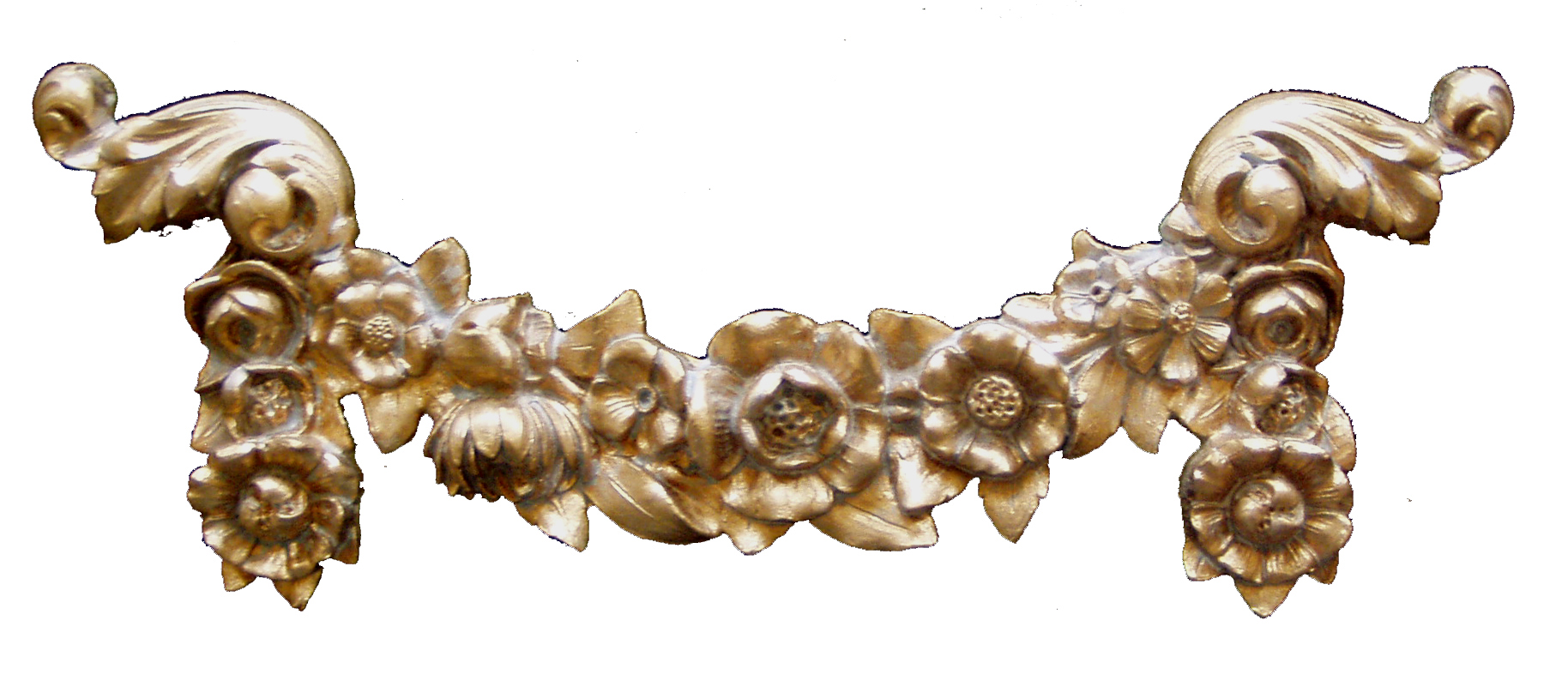 Wall Decor Garland Center which can be used with our Classical Style Wall Panel Set