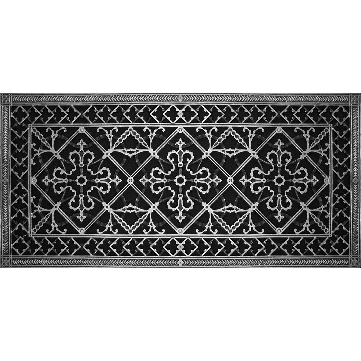 Decorative Vent Cover 14x24, Arts and Crafts Style