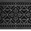 Arts and Crafts decorative vent covers 16x36 in Pewter finish