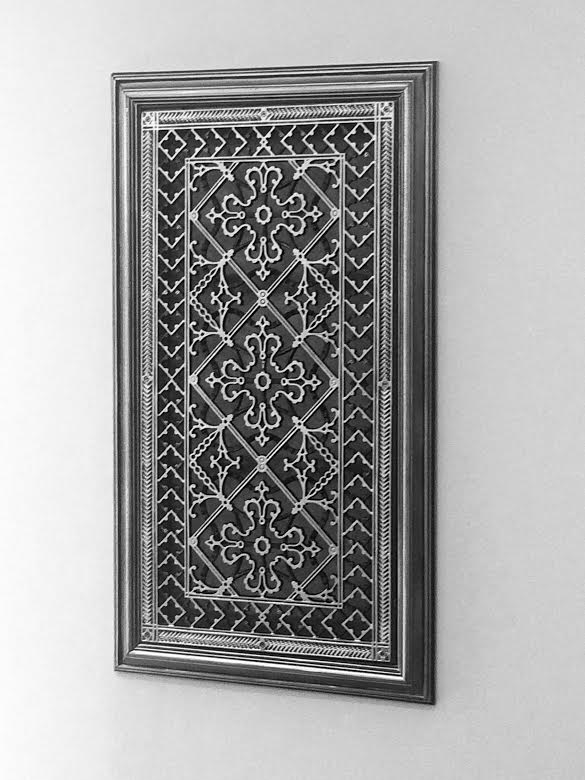 arts and crafts style filter grille