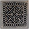 Magnetic Filter Grille Craftsman Style Arts and Crafts 16" x 16" in Rubbed Bronze Finish.